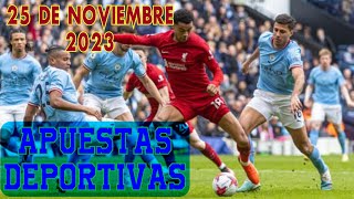 Apuestas deportivas para el 25 de noviembre de 2023 [upl. by Enamrahc166]