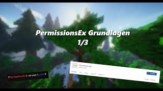 PermissionsEx Grundlagen  Pex Tutorial 13 [upl. by Xet]