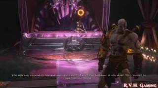 God of War 3Part 23The Upper Gardens to Aphrodites Chamber [upl. by Yrellav]