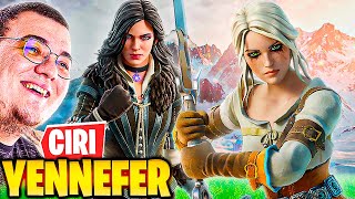 SENSACIONAL CIRI E YENNEFER NO FORTNITE  NOVA SKIN THE WITCHER FORTNITE TEMPORADA 3 CAPITUL 4 SELVA [upl. by Long833]