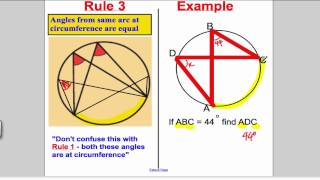 Circle Theorems  GCSE Maths Higher [upl. by Beatrix]