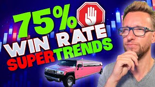 BETTER Than SuperTrends 72 Win Rate Profitable Trend TradersLanding [upl. by Odrareve]