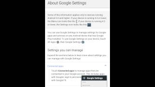 Google Settings Bizarre Floating Window [upl. by Norvun53]