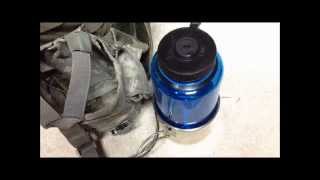 molle ll 2 military canteen pouch for use with nalgene bottle and ozark trail nesting cup [upl. by Naedan]