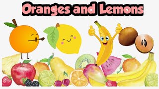 Oranges and LemonsNursery RhymesKids RhymesEnglish RhymesKids SongsEnglish PoemWatch and Learn [upl. by Irved]