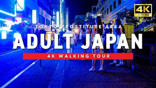 🇯🇵 Tokyo💖 Children are not allowed to view Adult Stroll in Tokyo 4K 60fps ASMR [upl. by Ntsuj583]