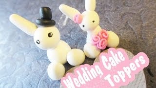 Bunny Wedding Cake Toppers [upl. by Varini]