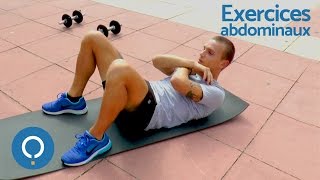 Exercices abdominaux pour femme amp homme niveau débutant [upl. by Purity]