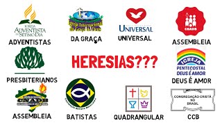 Doutrinas mais POLÊMICAS das MAIORES DENOMINAÇÕES do Brasil  Parte 1 [upl. by Sardse31]