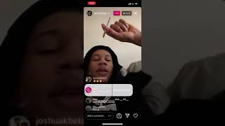 DIGGA D TOXIC LEAKED IG LIVE PYR3XLIVING  140220 [upl. by Ovida612]