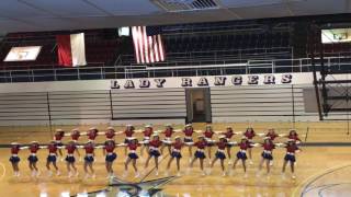 Kilgore Rangerettes perform at mini camp June 25 2017 [upl. by Fermin]