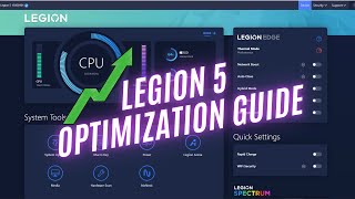 Legion 5 Optimization Guide for Best Performance [upl. by Michaela74]