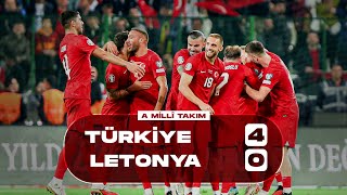 EURO 2024 Elemeleri I Türkiye 40 Letonya l 15 Ekim 2023 [upl. by Fuld278]