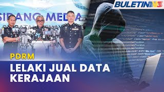 PDRM  Lelaki Ditahan Godam Dan Jual Data Agensi Kerajaan [upl. by Giardap]