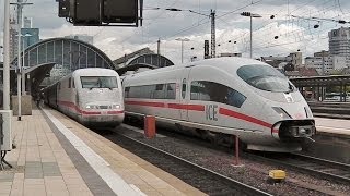 Frankfurt am Main Hbf  viele ICEs  IC CeweLok  BR 420 423 442 111 146 [upl. by Karab]