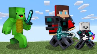 OVERPOWERED Speedrunners VS Hunter in Minecraft [upl. by Wickner]