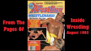 Inside Wrestling  August 1985 [upl. by Lizzy]