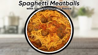 Spaghetti Meatballs with Loyd Grossman’s Sauce [upl. by Tnilk]