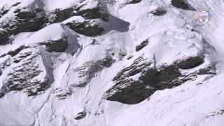 Julien REGNIER FRA  Big Mountain run 2  Swatch Skiers Cup 2015 [upl. by Narih]