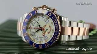 Rolex YachtMaster II 116681 Luxusuhr24 Ratenkauf ab 20 EuroMonat [upl. by Rimidalv]