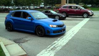 Straight pipe WRX STi take off [upl. by Jeaz]