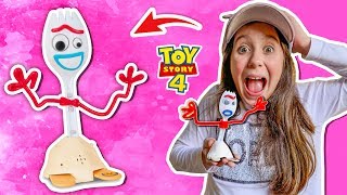 COMO HACER A FORKY DE TOY STORY 4 TUTORIAL FACIL Y RAPIDO [upl. by Atinrehs905]