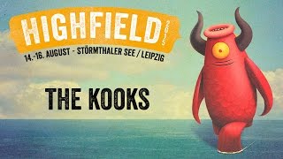 THE KOOKS auf dem Highfield 2015 [upl. by Attenwad]