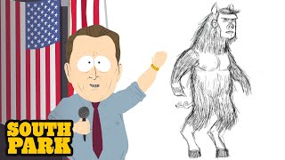 Al Gore is Super Cereal about ManBearPig  SOUTH PARK [upl. by Rekcut]