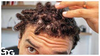 A NEW Dreadlock Method  How To Start Dreadlocks For Beginners [upl. by Esinal]