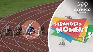 False starts and missed starts at the Olympics  Strangest Moments [upl. by Madden696]