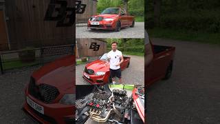 TWIN GSXR ENGINED SKODA PICKUP  THE SKODUKI gsxr engineswap skoda [upl. by Yliah]