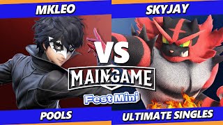 MainGame Fest Mini  MkLeo Joker Vs Skyjay Incineroar Smash Ultimate  SSBU [upl. by Hoj788]