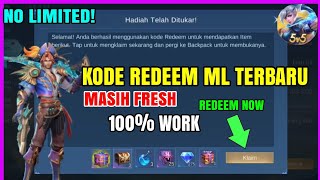 New Code Redeem Mobile Legends Today 6 Agustus 2024 kode Redem ml today  code redeem mlbb 2024 [upl. by Nadler442]