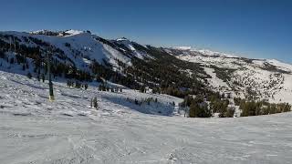 Kirkwood ski resort CA USA go pro lift 10 [upl. by Prosser761]