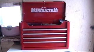 Mastercraft Tool Chest UnBoxing  Tour [upl. by Seena]