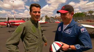 Flying with the Royal Australian Air Force Roulettes [upl. by Nyraf]