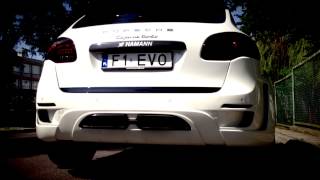 HAMANN Guardian Evo  loud revs and acceleration  Cayenne Turbo exhaust sound [upl. by Ede462]