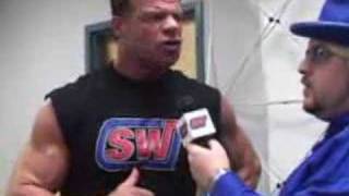 Lex Luger vs a NWA Cyberspace Tshirt [upl. by Yrome]