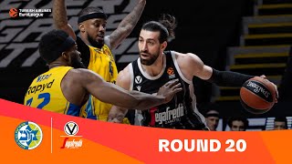 Maccabi Virtus  Round 20 Highlights  202324 Turkish Airlines EuroLeague [upl. by Sapphire297]