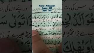 Al Baqarah Surah 2 Ayat 205 [upl. by Sitoiganap]