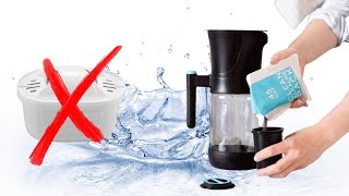 Phox Water Filter No Plastic wasterefillable cartridges waterjug zerowaste brita [upl. by Aibsel]