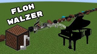 Minecraft Floh WalzerFlea Waltz with Note Blocks [upl. by Neetsuj]