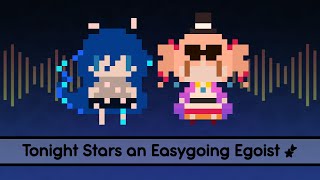 【Touhou Lyrics】 Tonight Stars an Easygoing Egoist  Egoistic Flowers [upl. by Adiol]