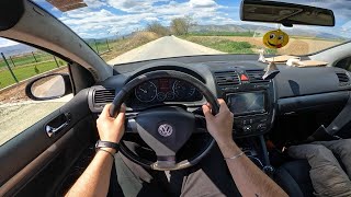 Volkswagen Golf V 19 TDI 105Hp  POV Test Drive [upl. by Melloney]