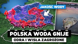 Polskie rzeki UMIERAJĄ  Odra i Wisła NAPRAWDĘ ZAGROŻONE [upl. by Anihtyc117]