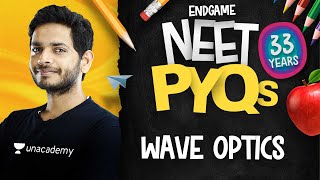 NEET All PYQs 24 Wave Optics  Physics Endgame with Vikrant Kirar [upl. by Plate]