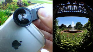 Using Cheap ClipOn Fisheye Lenses for Smartphone Photography [upl. by Daegal]