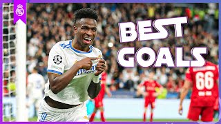 Vini Jr’s BEST Real Madrid GOALS [upl. by Dobson188]