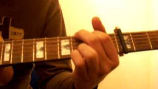 BLINK 182 I MISS YOU My cover GUITAR LESSONTUTORIAL PART2 BY JON FARMER [upl. by Ybbil291]