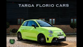 Abarth 595 TROFEO 14 Turbo 3dr Hatchback Manual in Neon Green 2018 [upl. by Livy359]